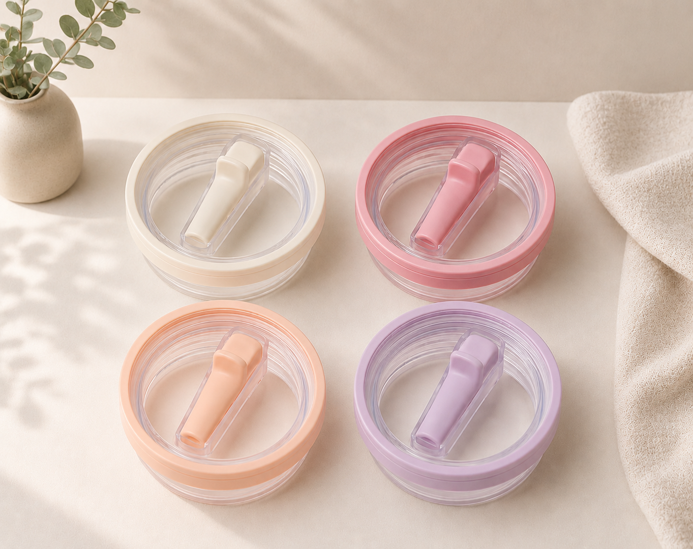 40oz Flip Top Tumbler Lid | Spill-Resistant Replacement Lid