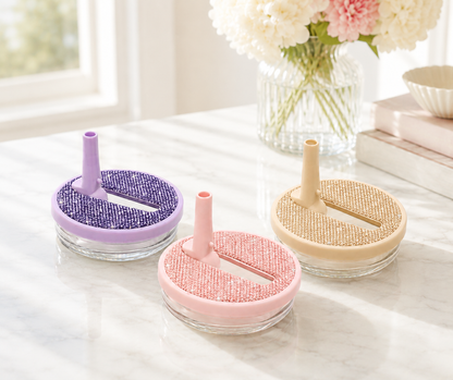 Sparkle 40oz Flip Top Tumbler Lid | Spill-Resistant Replacement Lid